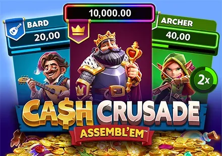 Cash Crusade ASSEMBL'EM™ game thumbnail